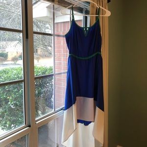 Anthropologie high low dress
